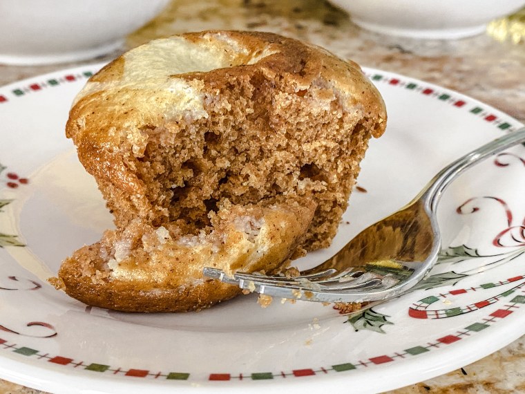 These flavorful gingerbread muffins would make a great breakfast or mid-afternoon snack.