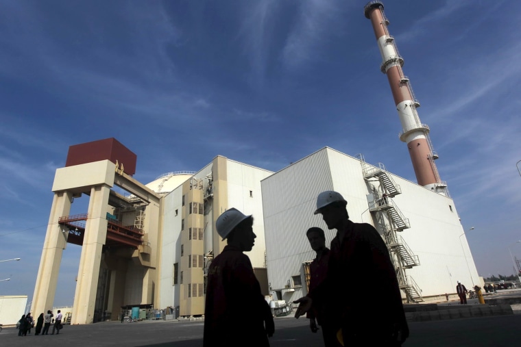 Image: The Bushehr nuclear power plant Iran