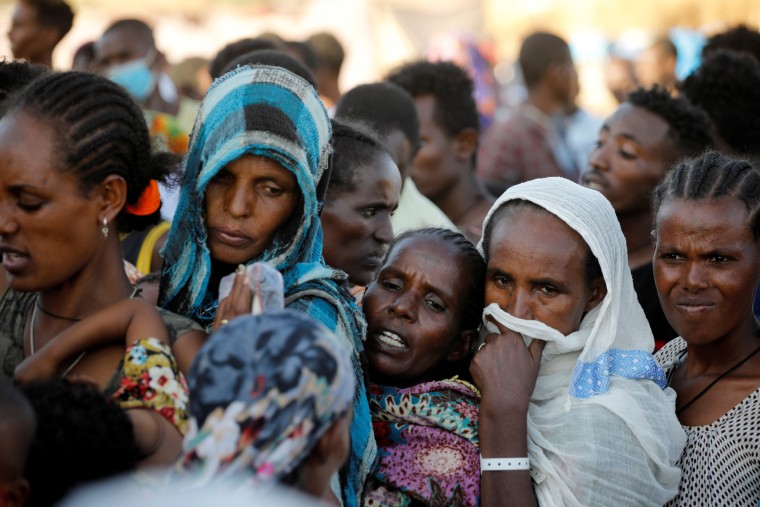 Image: Um Rakuba refugee camp on Sudan-Ethiopia border