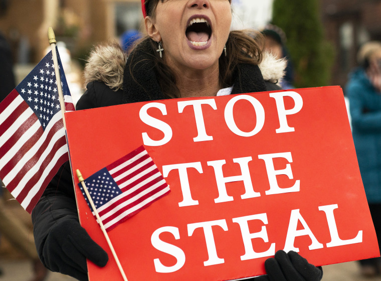 Image: 'Stop the Steal' rally in Minnesota