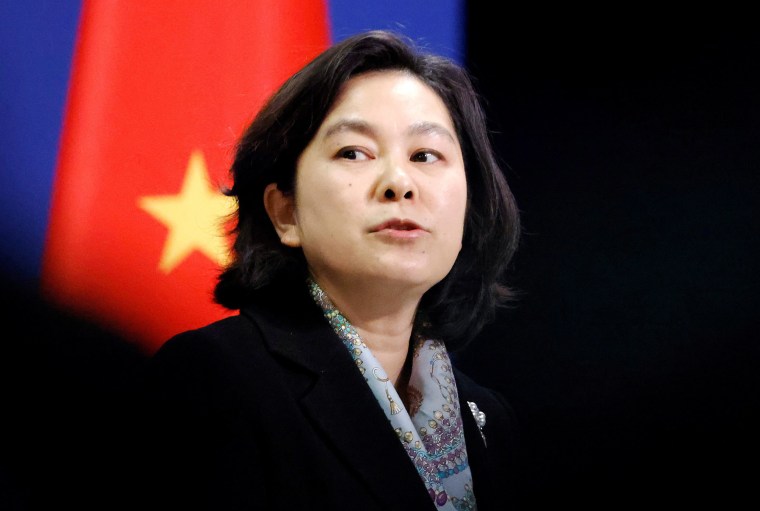 Image: Chinese Foreign Ministry spokeswoman Hua Chunying 