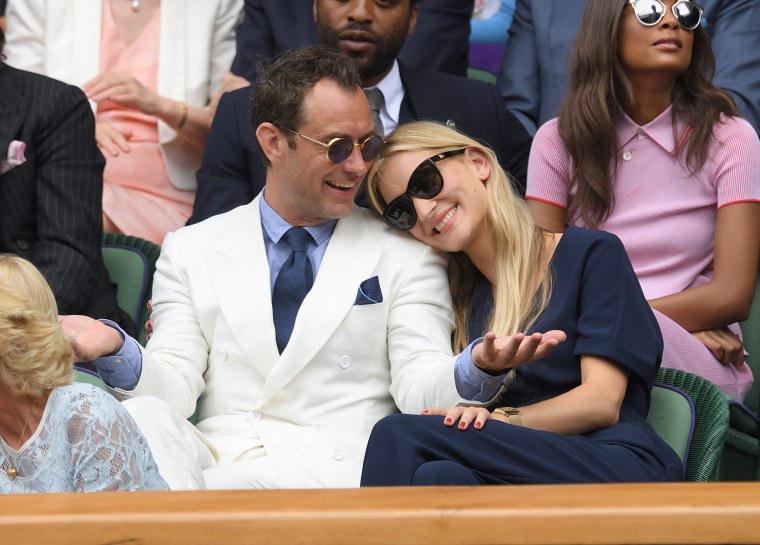 Celebrities Attend Wimbledon