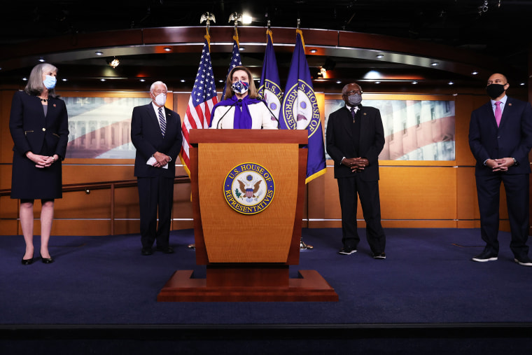 Image: Nancy Pelosi Holds News Conference After Democratic Leadership Elections
