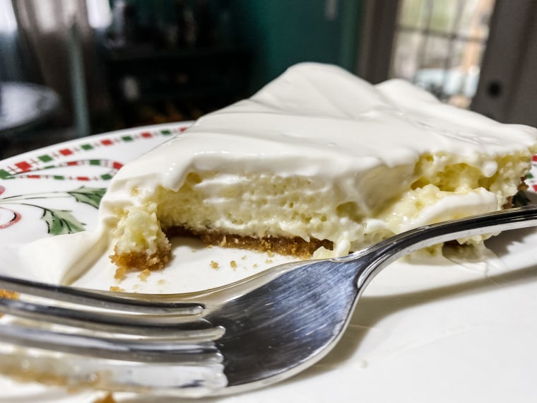 Ben Lilly says his grandmother's cheesecake is the recipe that "defines his family." I thought it was pretty delicious myself.