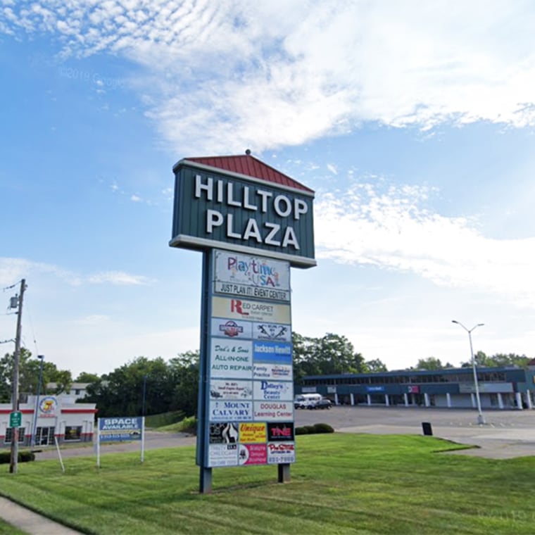 Hilltop Plaza in Mount Healthy, Ohio