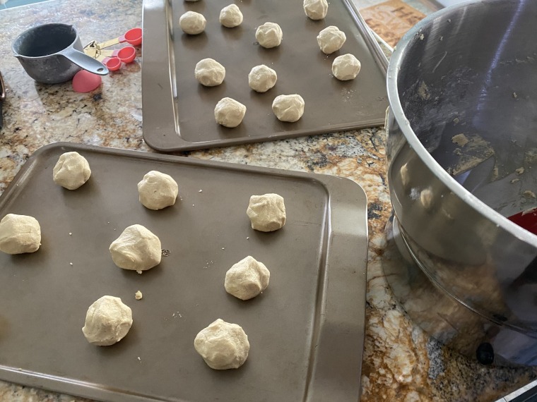 Alice Cookies are a whipped shortbread made with lots of butter.