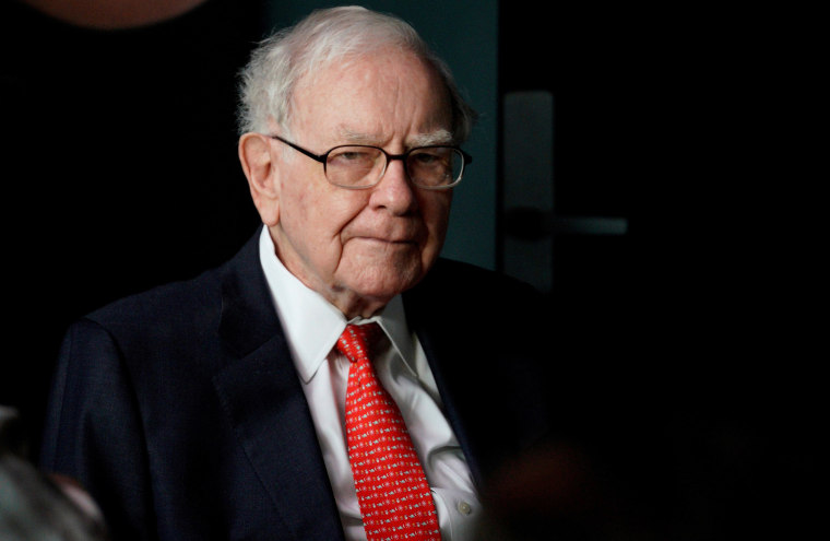 Image: Warren Buffett, CEO of Berkshire Hathaway Inc, in Omaha, Neb.