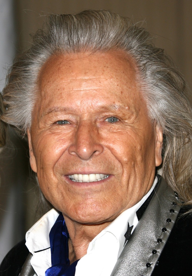 Image: Designer Peter Nygard in Beverly Hills