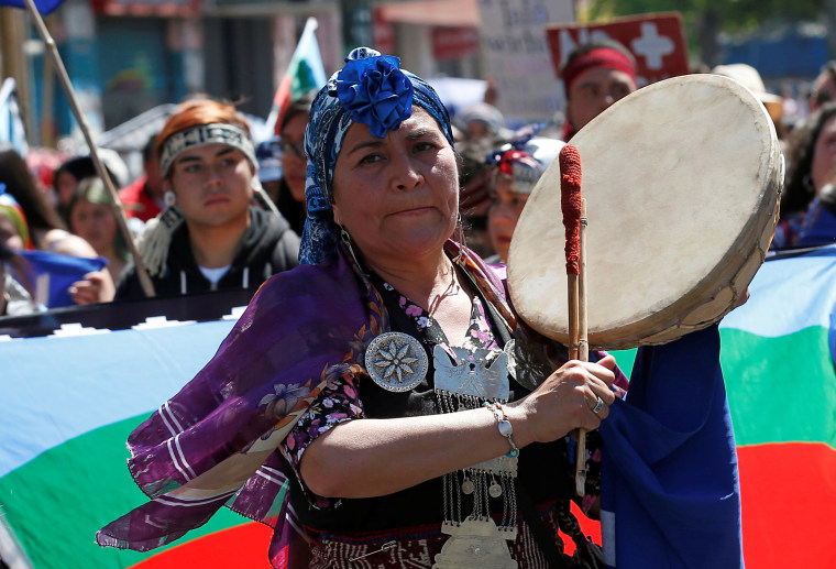 Image: Chilean Mapuche indigenous