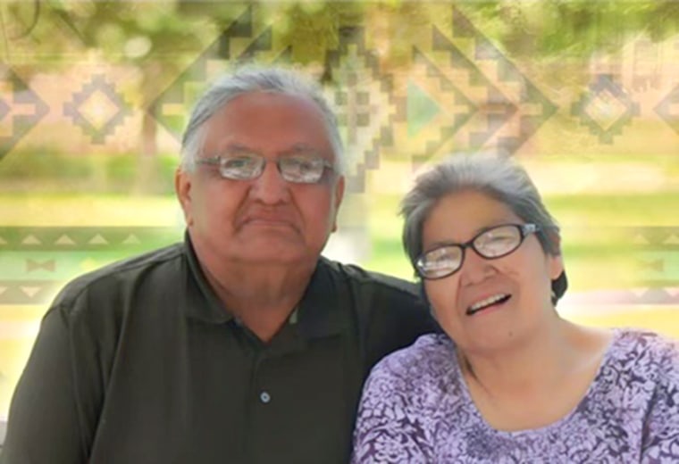 Jesse "Jay" and Cheryl Taken Alive were married for almost 46 years.