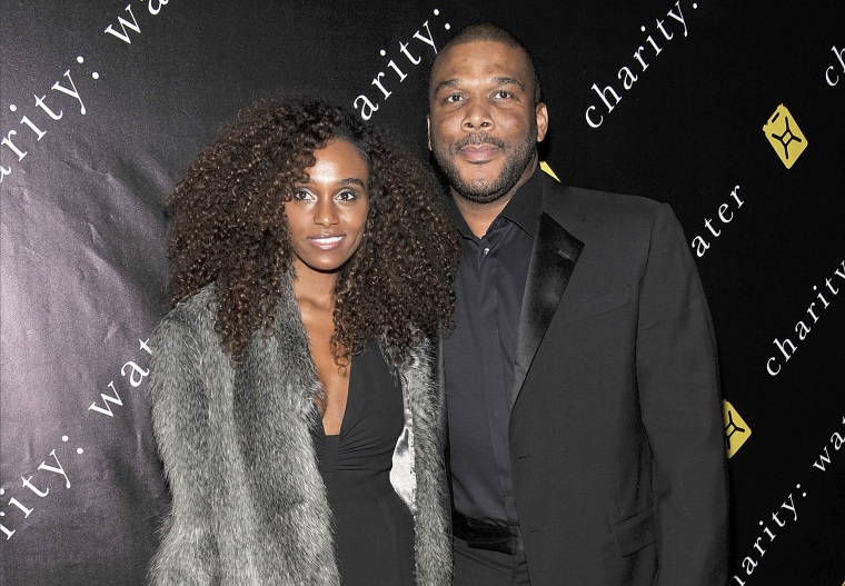 Filmmaker Gelila Bekele and writer-director Tyler Perry attend the 6th Annual Charity: Ball to benefit charity: water at the 69th Regiment Armory on December 12, 2011 in New York City.