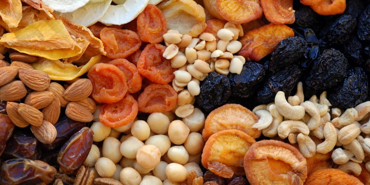 Healthy sundried organic Fruit & Nuts