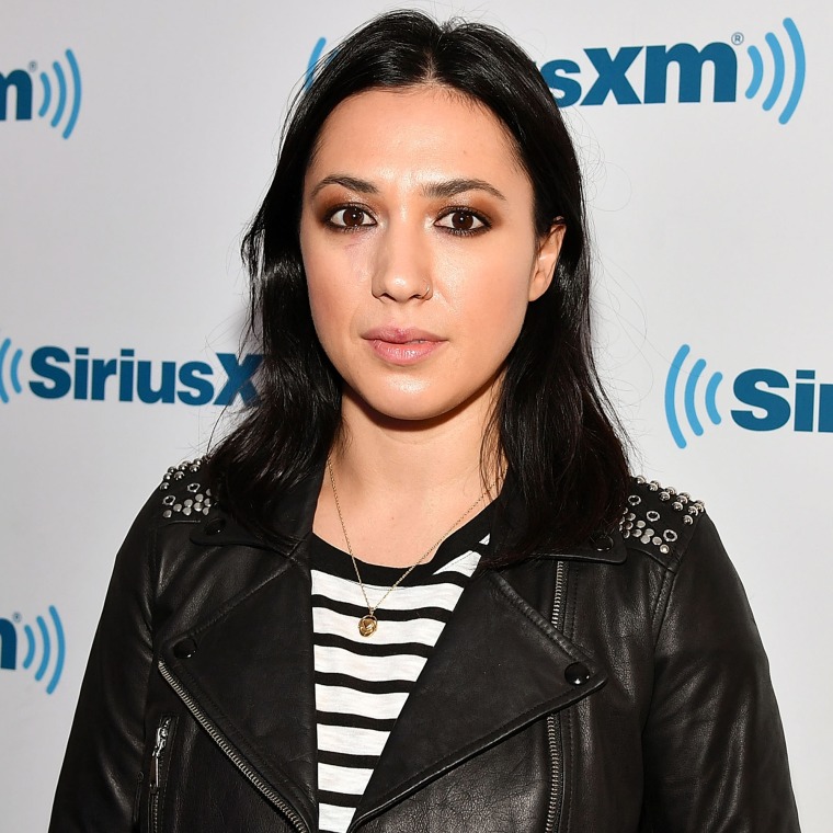 Michelle Branch and Husband Patrick Carney Attend Grammy Awards