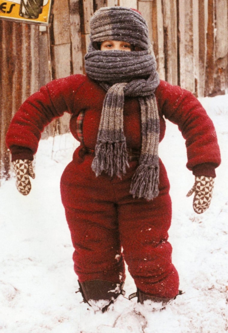 Randy Parker from "A Christmas Story" was not a big fan of the onesie snowsuit. 