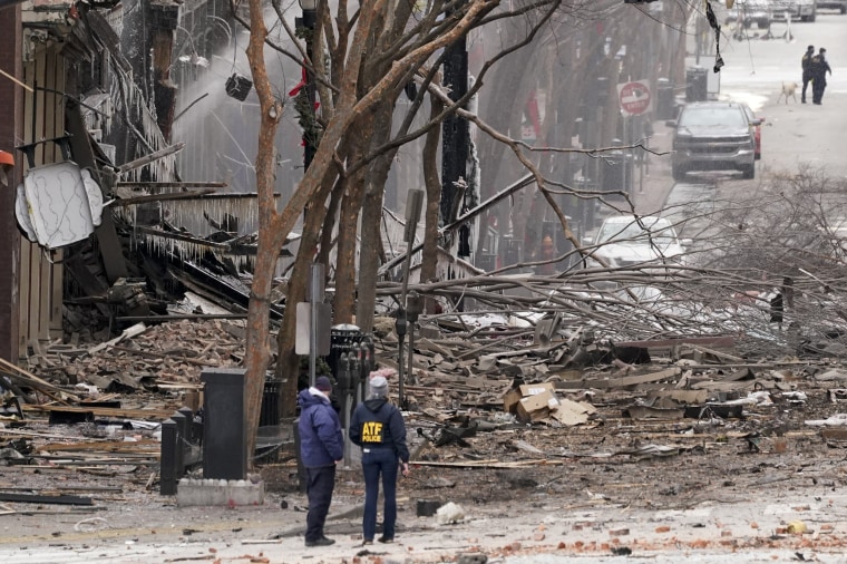 Image: Nashville explosion