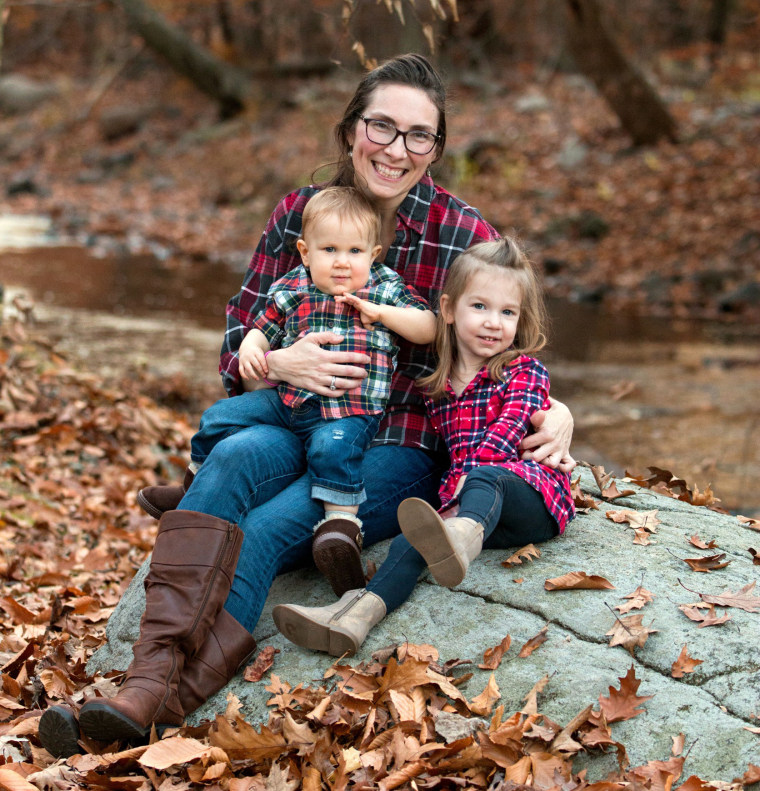 Image: Pamela Addison with her children