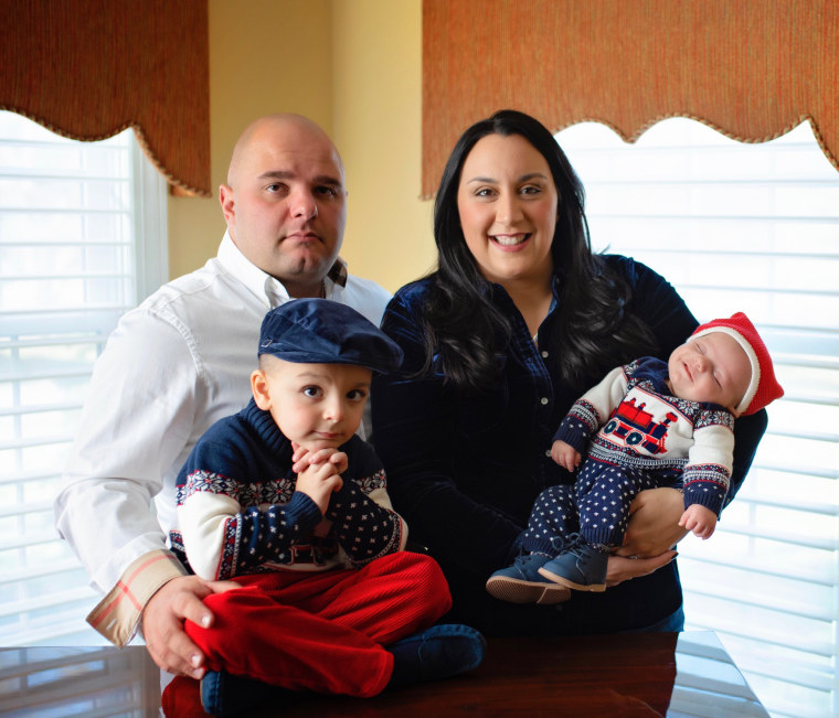 IMAGE: Frank and Kristina Scorpo with their sons