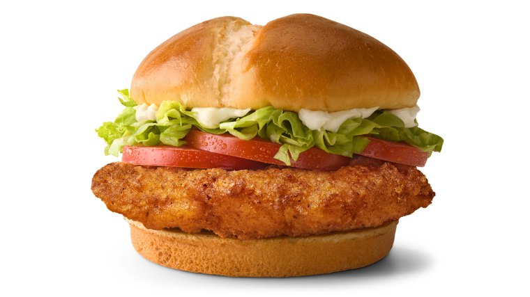 The Deluxe Chicken Sandwich.