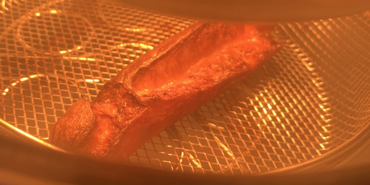 Ever wondered what would happen if you cooked a hot dog in an air fryer for two hours? We hadn't either.