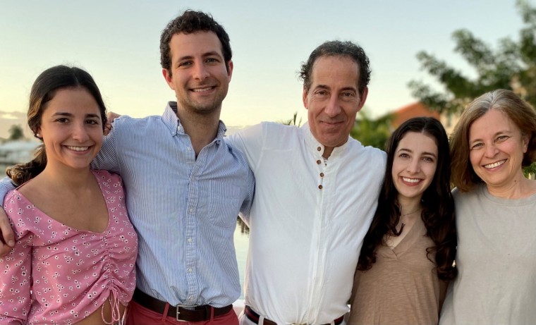 Thomas (Tommy) Bloom Raskin with his family.