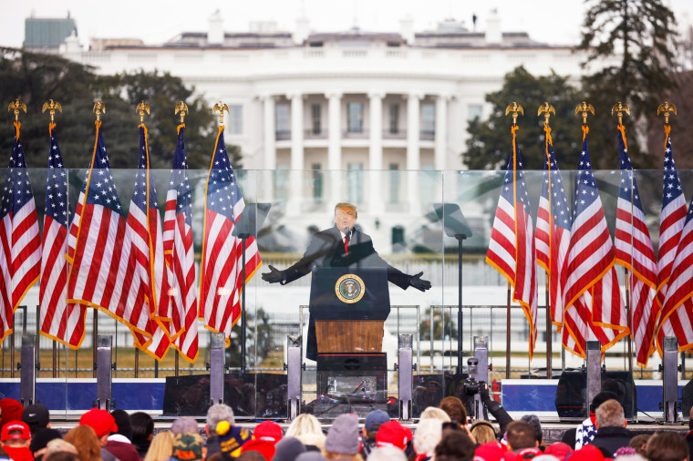 Image: U.S. President Donald Trump holds a rally to contest the certification of the 2020 U.S. presidential election results by the U.S. Congress in Washington