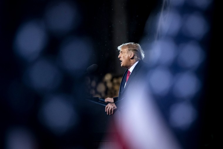Image: President Donald Trump at a rally in Duluth, Minn., on Sept. 30, 2020.