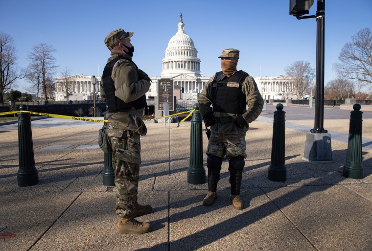 Image: Washington DC Tense After U.S. Capitol Is Stormed By Protestors