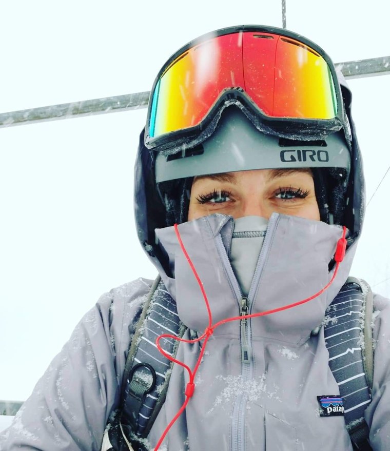 Skiing was impossible when she weighed 315 pounds, but Wawrzynski is now back on the slopes.