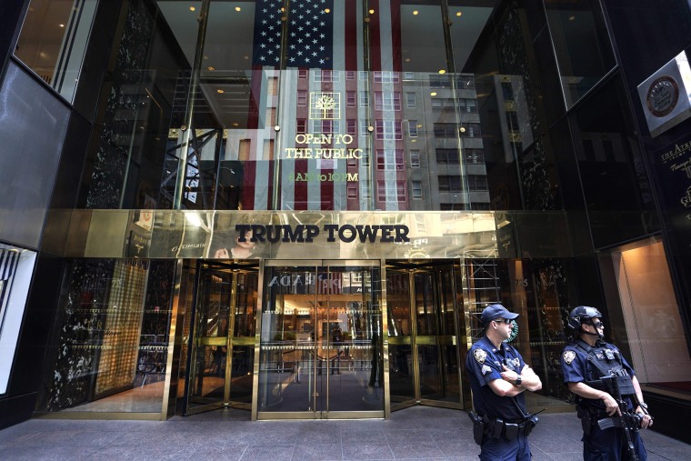 Image:  Trump Tower on Fifth Avenue in New York City