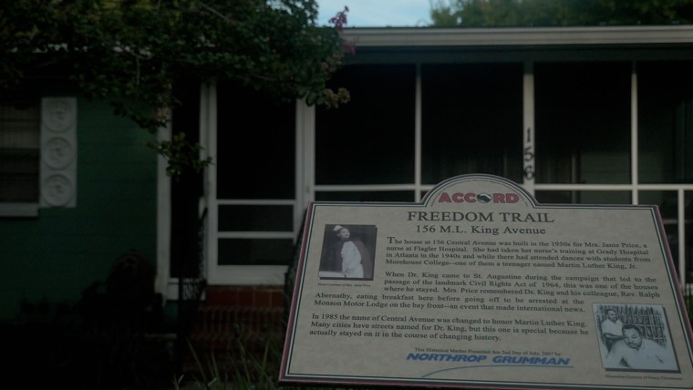 Price's home, 156 Central Avenue, now called 156 Martin Luther King Avenue, is marked with a "Freedom Trail" plaque commemorating all that happened there.