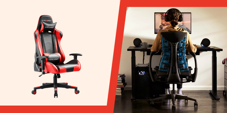 Illustration of person games while sitting in a Herman Miller X Logitech G Embody Gaming Chair
