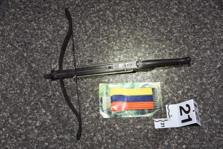 IMAGE: Crossbow found in Lonnie Coffman's truck