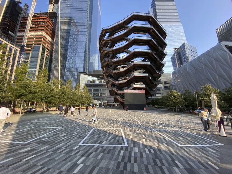 The Vessel at Hudson Yards in New York City.