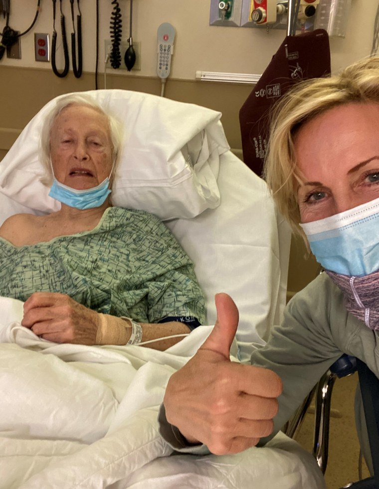 Mika Brzezinski said her mom, Emlie Brzezinski, remained in good spirits following a hospital stay a few weeks ago after she fainted.