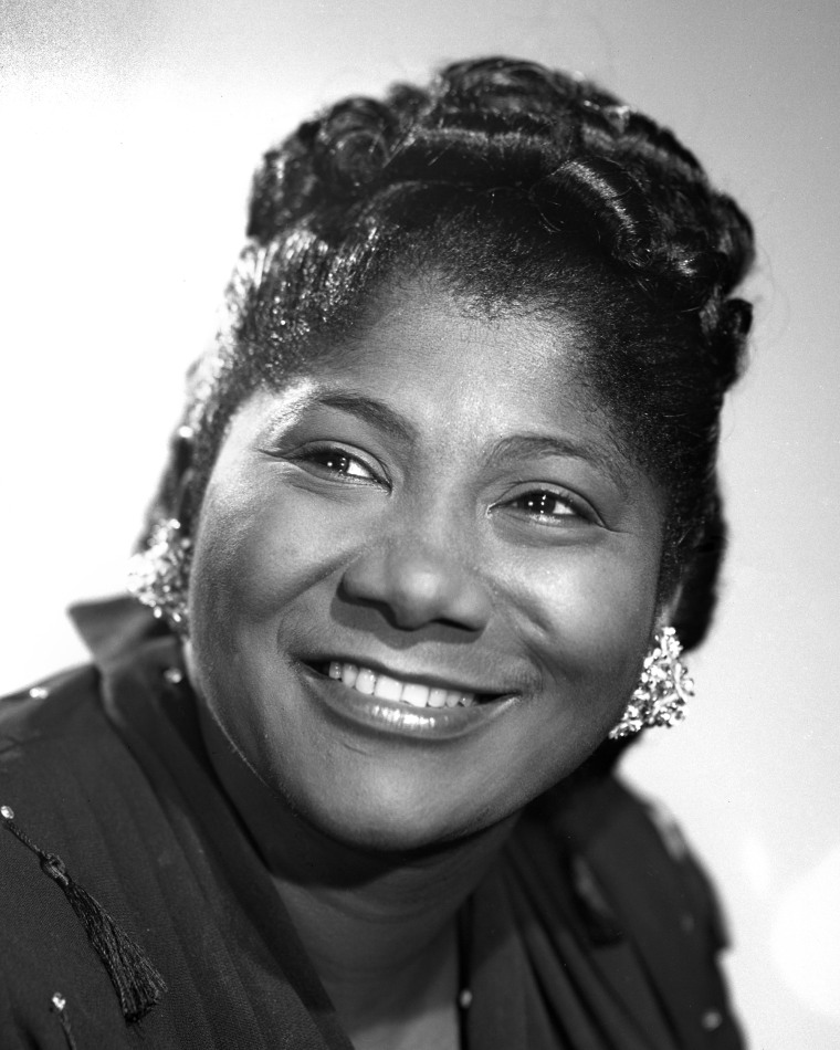 Image: Mahalia Jackson.