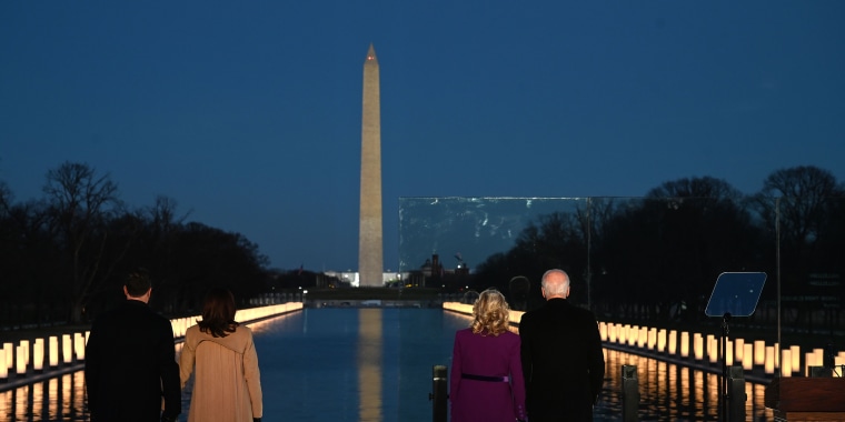 US-POLITICS-INAUGURATION-HEALTH-VIRUS-MEMORIAL