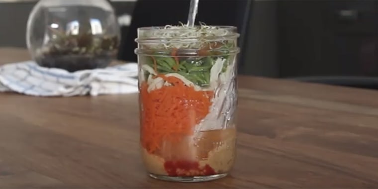 Move over, salad-in-a-jar.