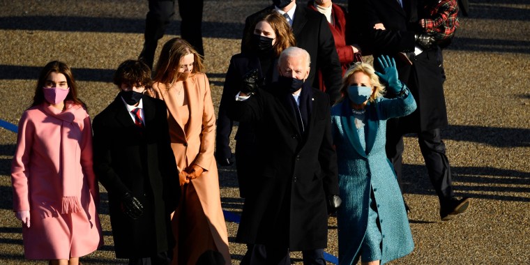 How the names of the Biden grandchildren pay tribute to his family