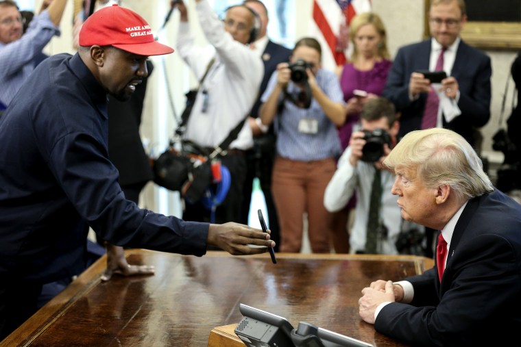 Image: President Trump Hosts Kanye West And Former Football Player Jim Brown At The White House