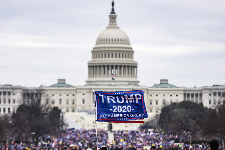 Image: Trump Supporters Hold \"Stop The Steal\" Rally In DC Amid Ratification Of Presidential Election