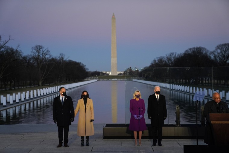 Image: Joe Biden, Jill Biden, Kamala Harris, Doug Emhoff