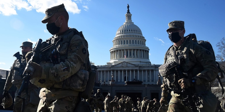 Image: National Guard at U.S. Capitol