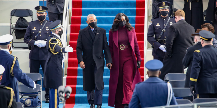 Image: Barack Obama and Michelle Obama