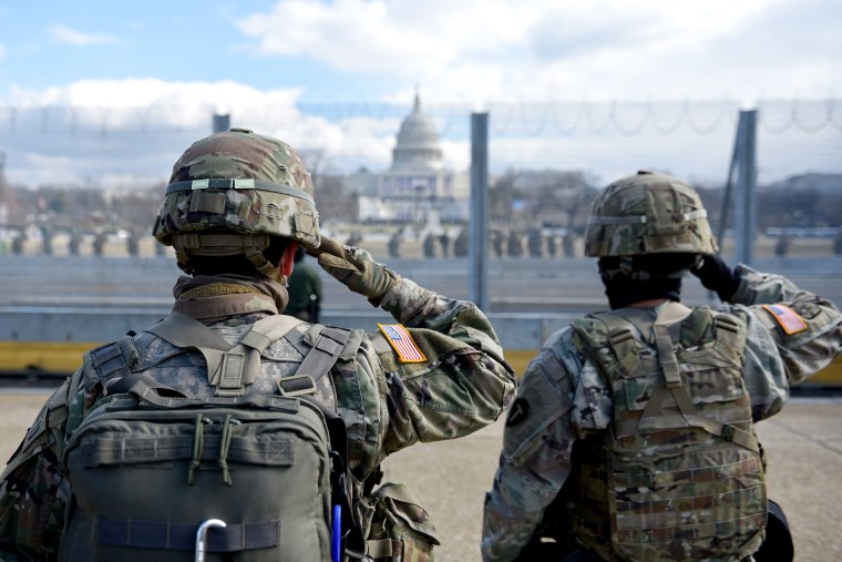 Image: Heavily Guarded Nation's Capital Hosts Presidential Inauguration