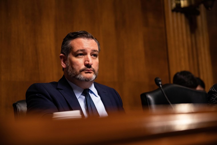 Image: Senator Ted Cruz listens during a hearing in Washington, D.C.