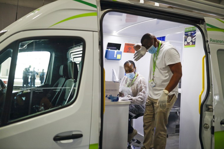 Mobile Covid-19 Testing as South Africa Struggles for Vaccines