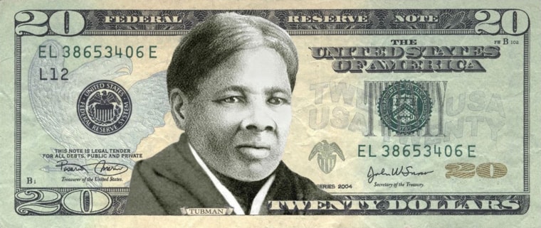 Harriet Tubman on $20 bill