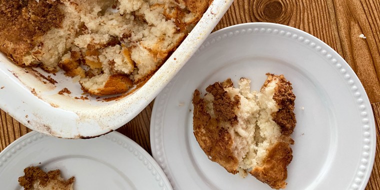 Looking for a lighter version of coffee cake? This Reddit-famous flop cake might just hit the spot.