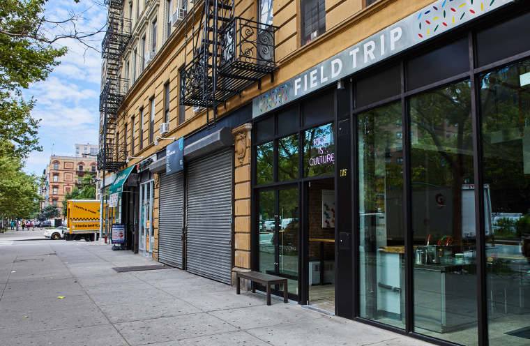Johnson opened Field Trip's first location in Harlem in 2019. 