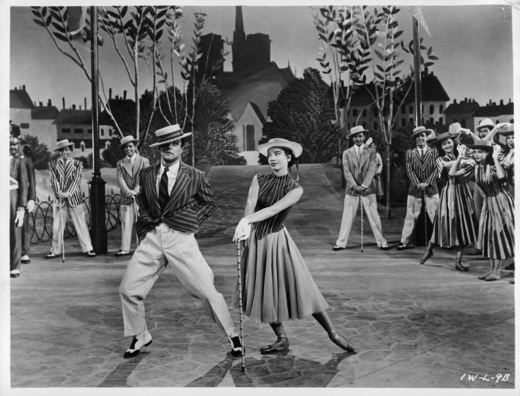 Gene Kelly And Leslie Caron In 'An American In Paris'